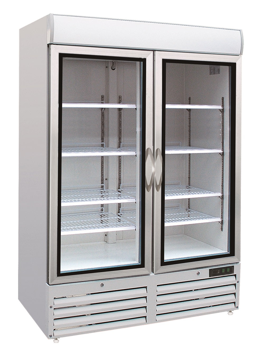 Sleek Combisteel Double Glass Door Freezer – Model 7450.0157