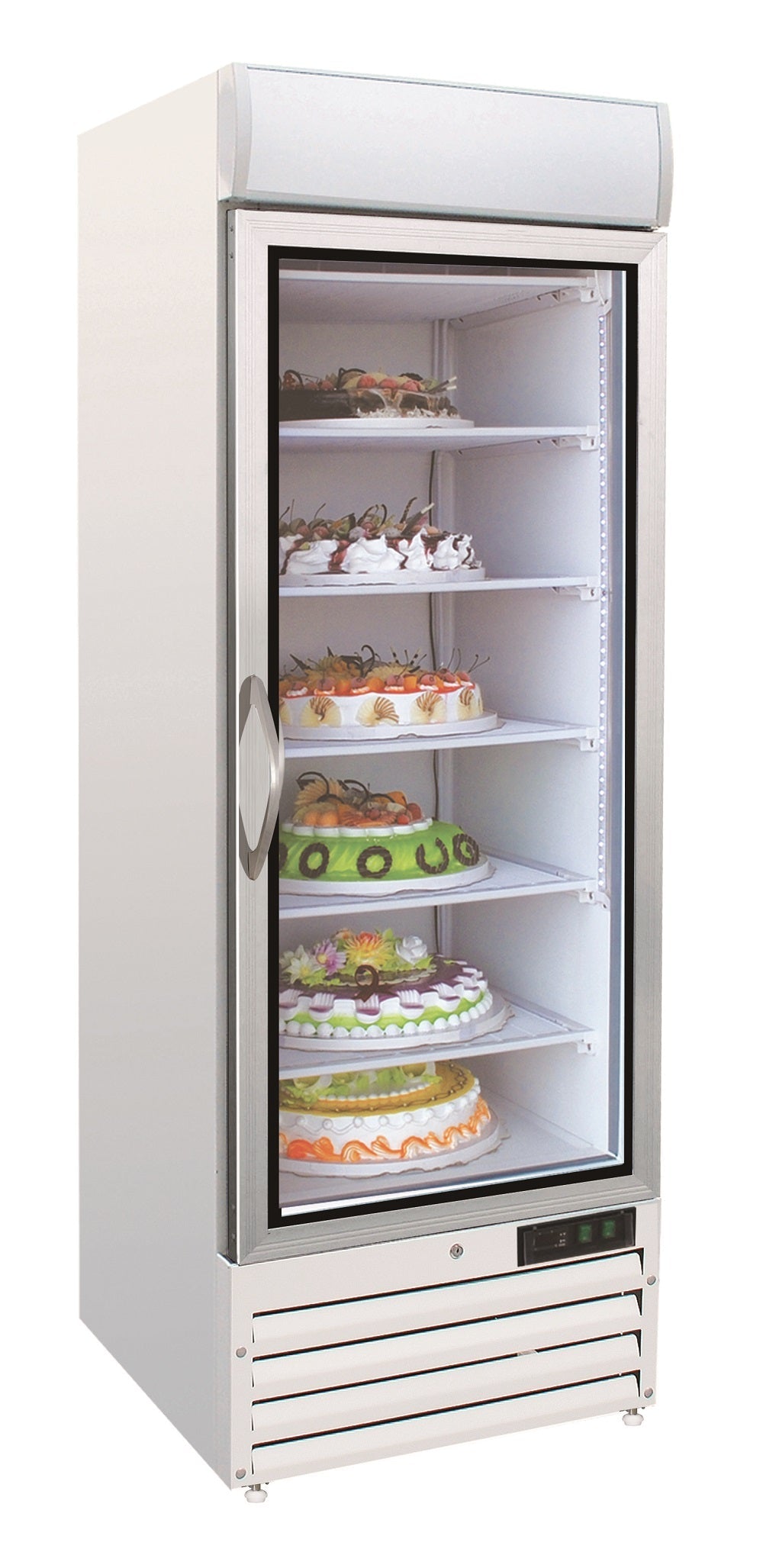 Premium Combisteel Glass Door Freezer - Model 7450.0165