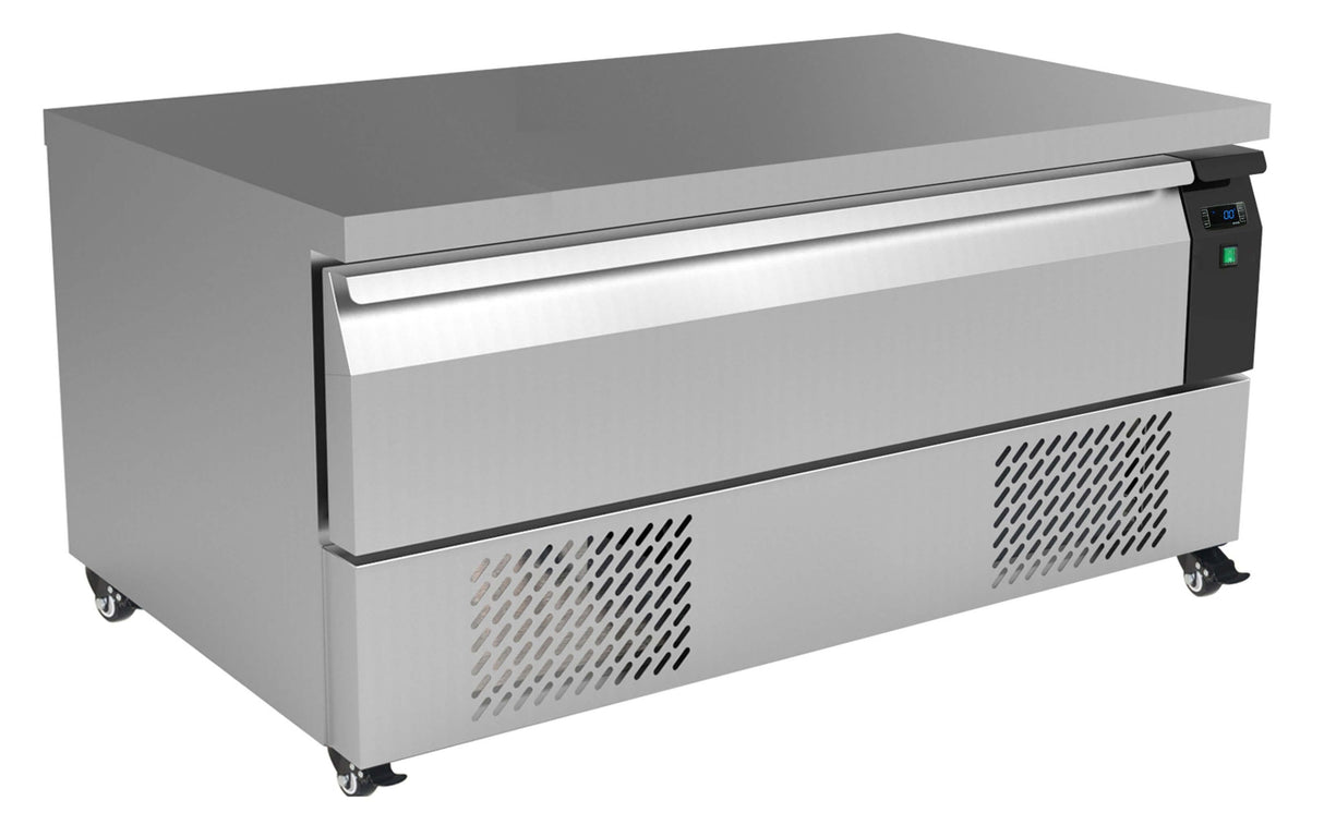 Versatile Combisteel Dual Temperature Counter Fridge Freezer with Single Drawer - Accommodates 3 x GN 1/1 - Model 7450.0235