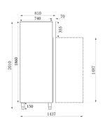 Premium Stainless Steel Combisteel Static Freezer - 600L Capacity