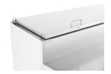 Commercial Pizza Prep Counter - Saladette 4 Doors With Granite Worktop And 12x1/3 Gn Container *Transport On Request*