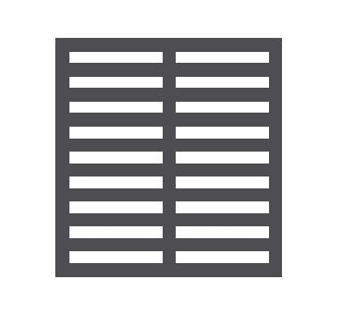 Premium Combisteel 325X570mm Saladette Grid - Model 7450.0507