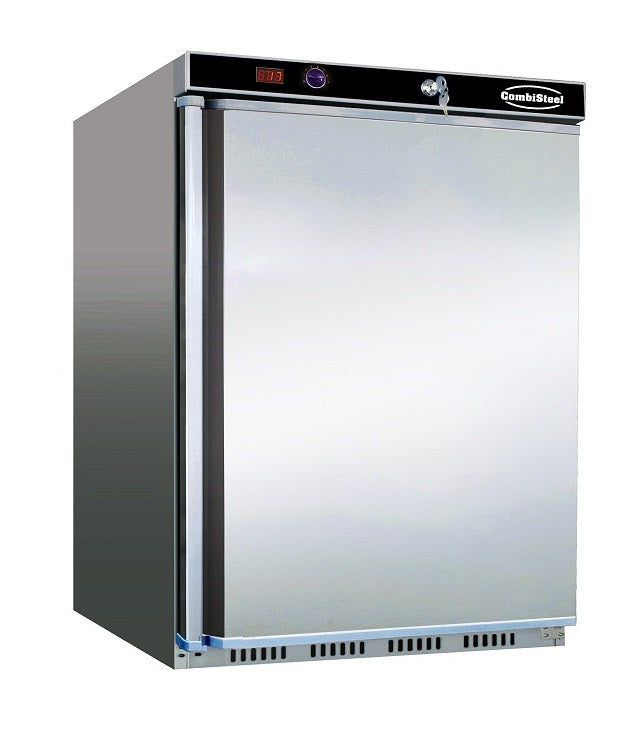 Sleek Stainless Steel Single-Door Refrigerator by Combisteel - Model 7450.0550