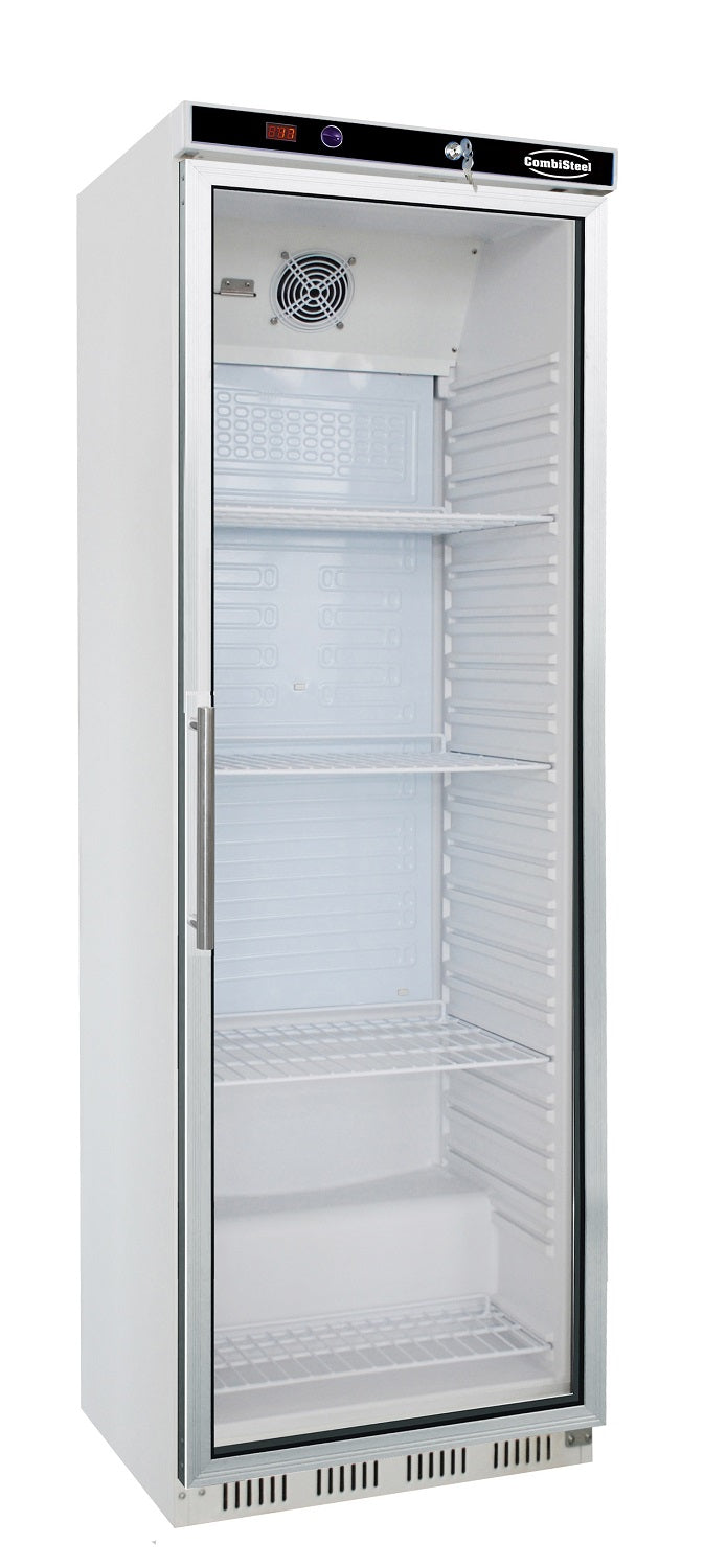 Sleek Combisteel Glass-Door Refrigerator - Model 7450.0557