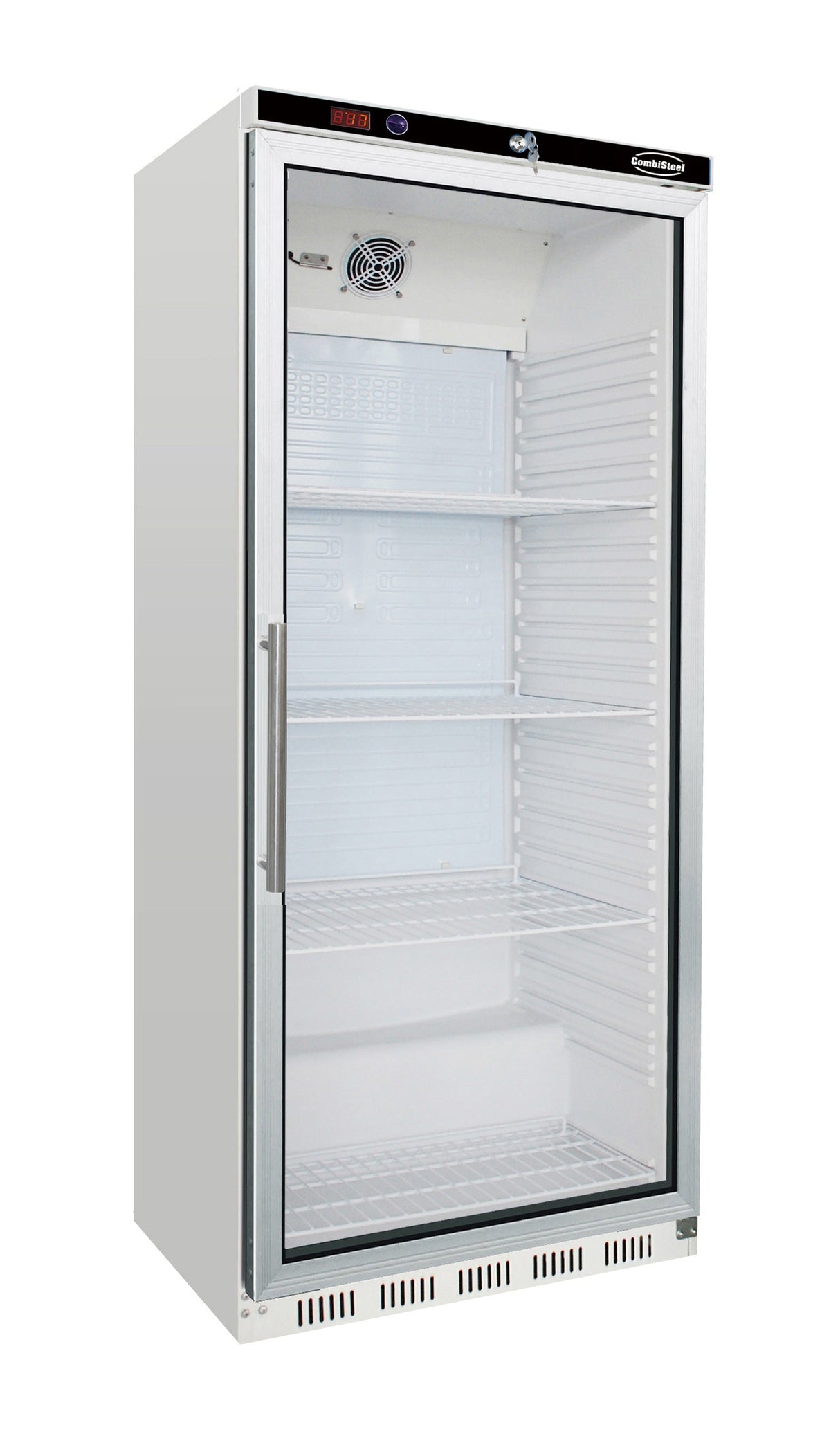 Sleek Combisteel Glass Door Refrigerator - Model 7450.0562