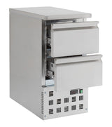 Sleek Combisteel Refrigerated Counter with 2 Spacious Drawers - Model 7450.0735