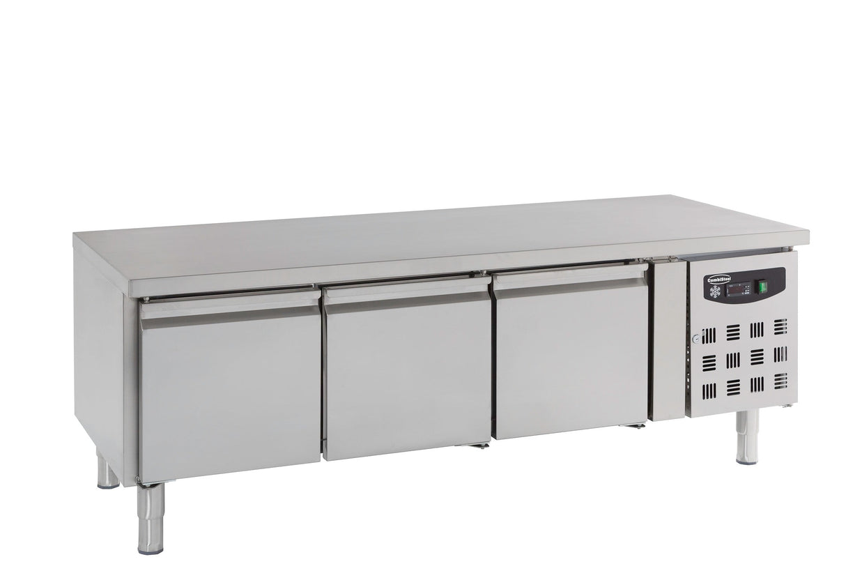 Premium 3-Door Refrigerated Counter by Combisteel - Ideal Height 650