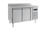 Stylish Combisteel Refrigerated Counter with Upstand and 2 Spacious Doors - Model 7450.0780