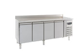 Premium 4-Door Refrigerated Counter with Upstand - Combisteel Model 7450.0784