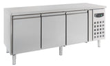 Stylish 3-Door Refrigerated Bakery Display Counter by Combisteel - Model 7450.1220