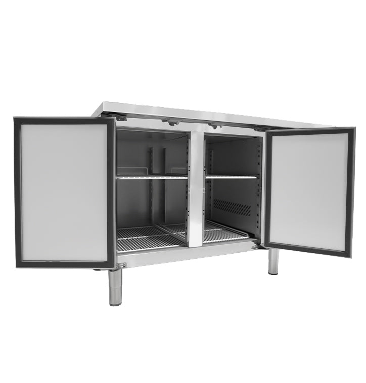 Commercial Refrigerated Counter - Refrigerated Counter 2 Doors Energy Line