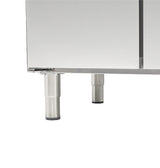 Commercial Refrigerated Counter - 700 Refrigerated Counter 3 Doors And 2 Drawers Energy Line