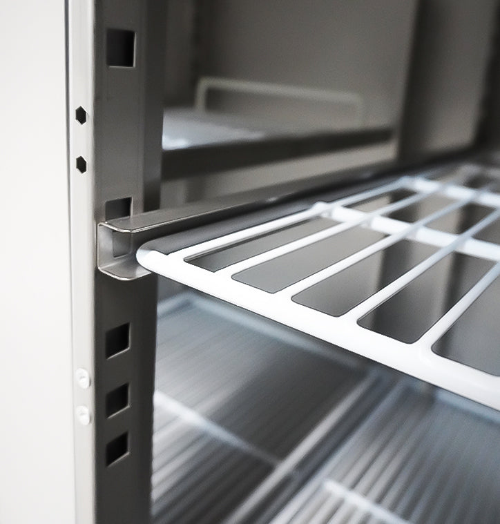 Commercial Refrigerated Counter - 700 Refrigerated Counter 1 Door And 4 Drawers Energy Line