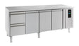 700 Refrigerated Counter 3 Doors And 2 Drawers Energy Line