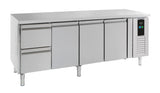 700 Refrigerated Counter 3 Doors And 2 Drawers Energy Line