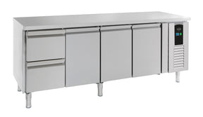 700 Refrigerated Counter 3 Doors And 2 Drawers Energy Line