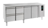 700 Refrigerated Counter 2 Doors And 4 Drawers Energy Line