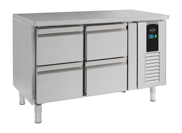 700 Refrigerated Counter 4 Drawers Energy Line