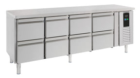 700 Refrigerated Counter 8 Drawers Energy Line