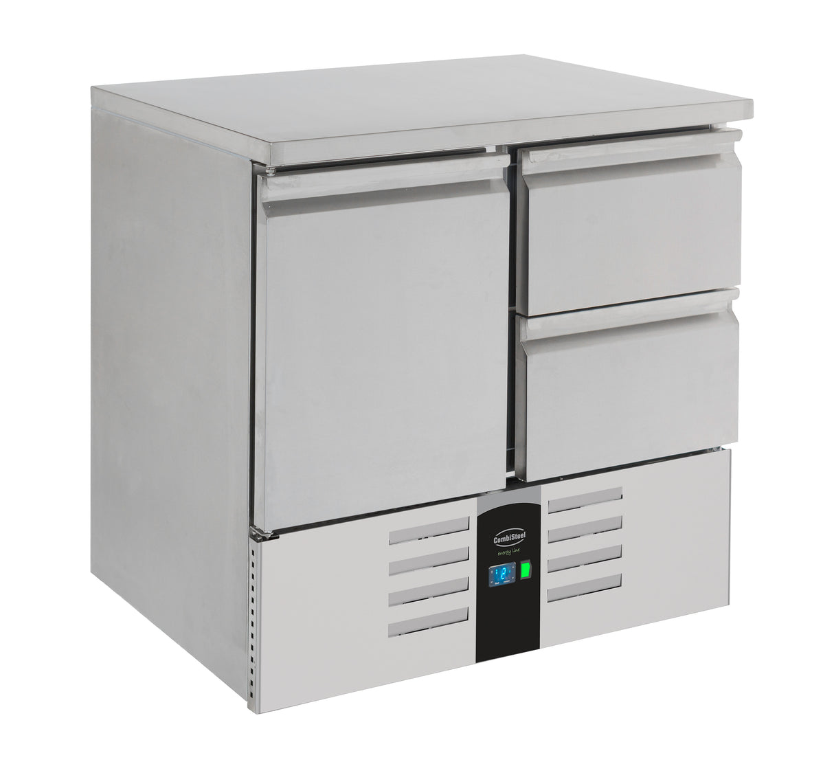 Refrigerated Counter 1 Door/2 Drawers Energy Line Equipped With Evaporator