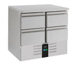 Refrigerated Counter 4 Drawers Energy Line Equipped With Evaporator