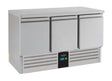 Refrigerated Counter 3 Doors Energy Line Equipped With Evaporator