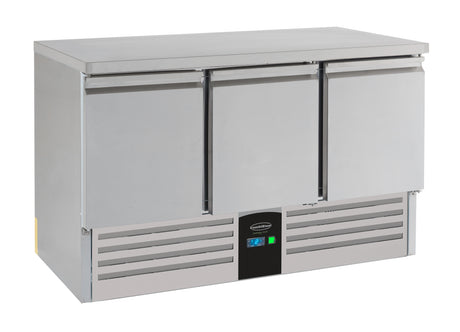 Refrigerated Counter 3 Doors Energy Line Equipped With Evaporator