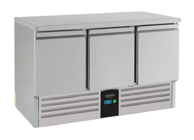Refrigerated Counter 3 Doors Energy Line Equipped With Evaporator