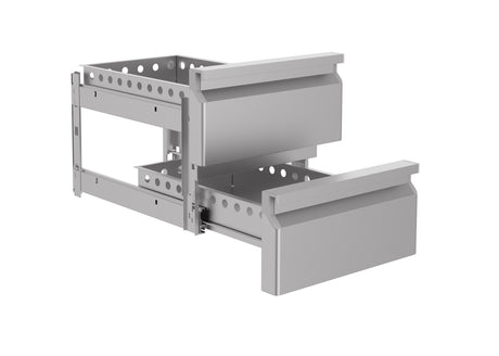 Commercial Storage Cabinet - 2-Drawer CS Storage Unit – 600mm Height (Model 7451.0195)