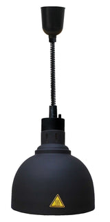 Sleek Black 250W Telescopic Heat Lamp by Combisteel - Model 7455.1825