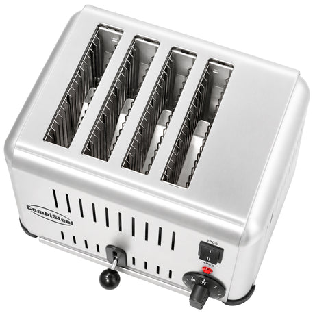 Commercial Catering Equipment - Upgrade Your Breakfast Game with the 4-Slice Commercial Toaster - Model 7455.1635