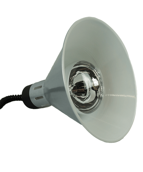 Commercial Catering Equipment - 250W Telescopic Heat Lamp in Elegant Silver – Model 7455.1817
