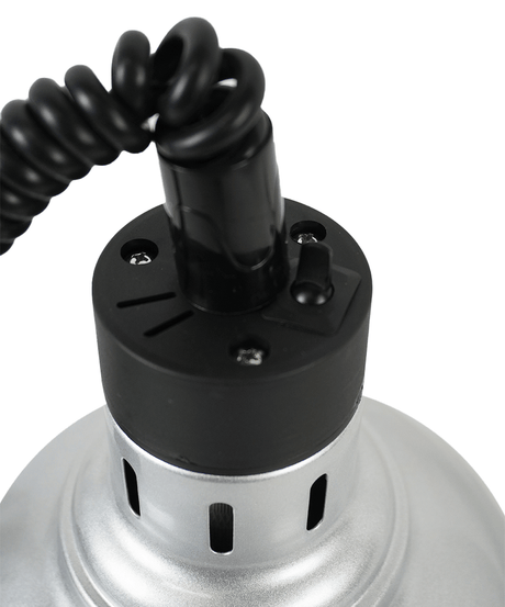 Commercial Catering Equipment - Silver 250W Telescopic Heat Lamp - Model 7455.1837
