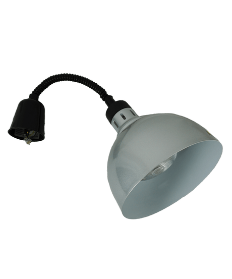 Commercial Catering Equipment - Silver 250W Telescopic Heat Lamp - Model 7455.1837