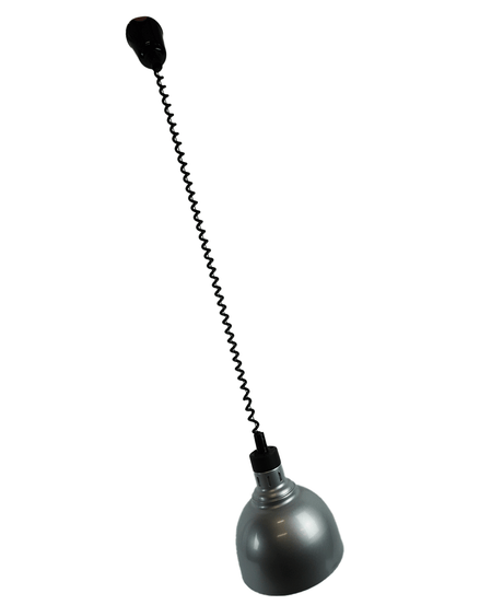 Commercial Catering Equipment - Silver 250W Telescopic Heat Lamp - Model 7455.1837