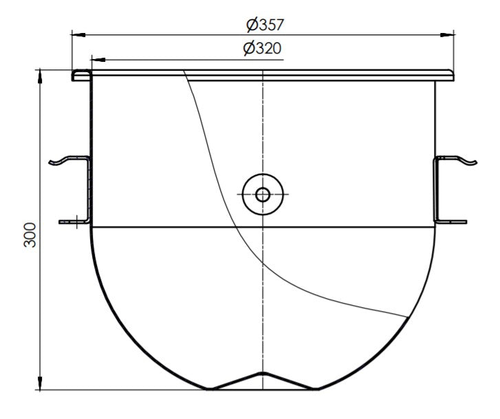 Premium Combisteel Bowl Compatible with Models 7455.0105 - 7455.0122
