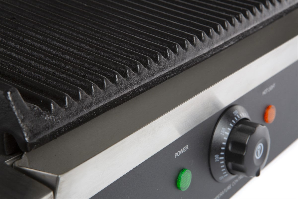 Premium Combisteel Panini Grill - Perfectly Toasted Sandwiches Every Time!