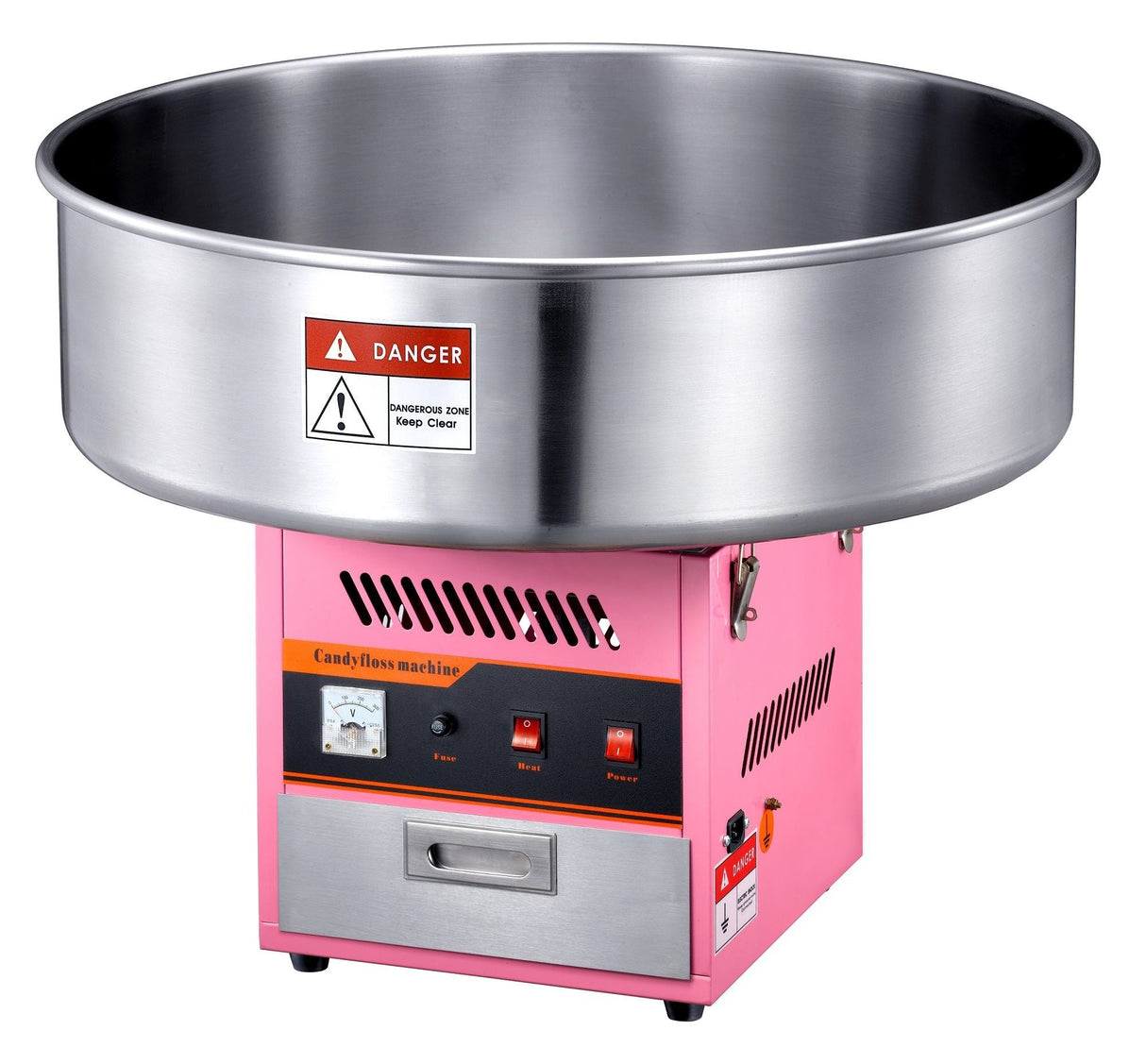 Rev up the Fun with the Combisteel Cotton Candy Floss Machine - 720mm Bowl! Perfect for Sweet Treats Anywhere!