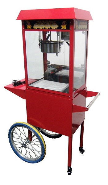 Ultimate Combisteel Popcorn Machine with Convenient Wheels - Model 7455.0815