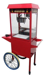 Ultimate Combisteel Popcorn Machine with Convenient Wheels - Model 7455.0815