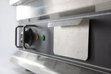 Premium Combisteel Chrome Electric Countertop Frying Griddle - 500mm Wide for Perfect Cooking Results!