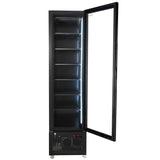Commercial Catering Equipment - Freezer 1 Glass Door Black Nap 250 F