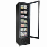 Commercial Catering Equipment - Freezer 1 Glass Door Black Nap 250 F