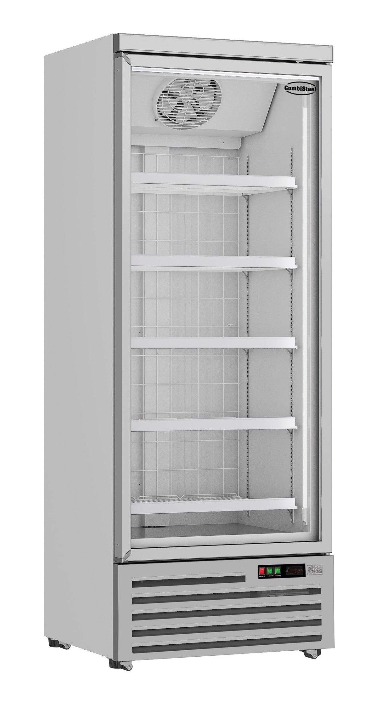 Premium Combisteel 1-Door Glass Freezer - Model JDE-600F - Perfect for Display and Storage!