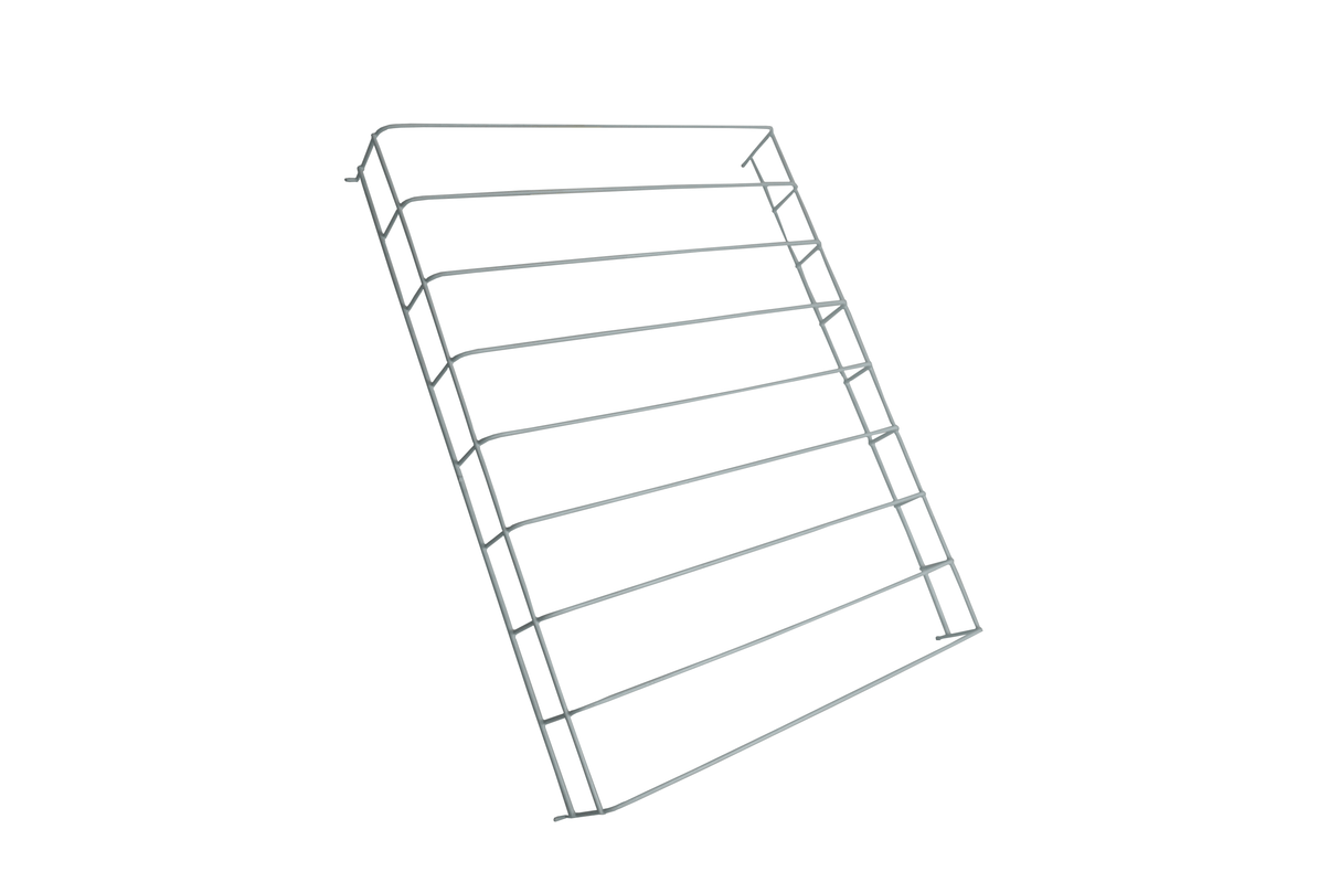 Versatile Combisteel Shelf Partition Set - Stylish White Left & Right Options for Model 7455