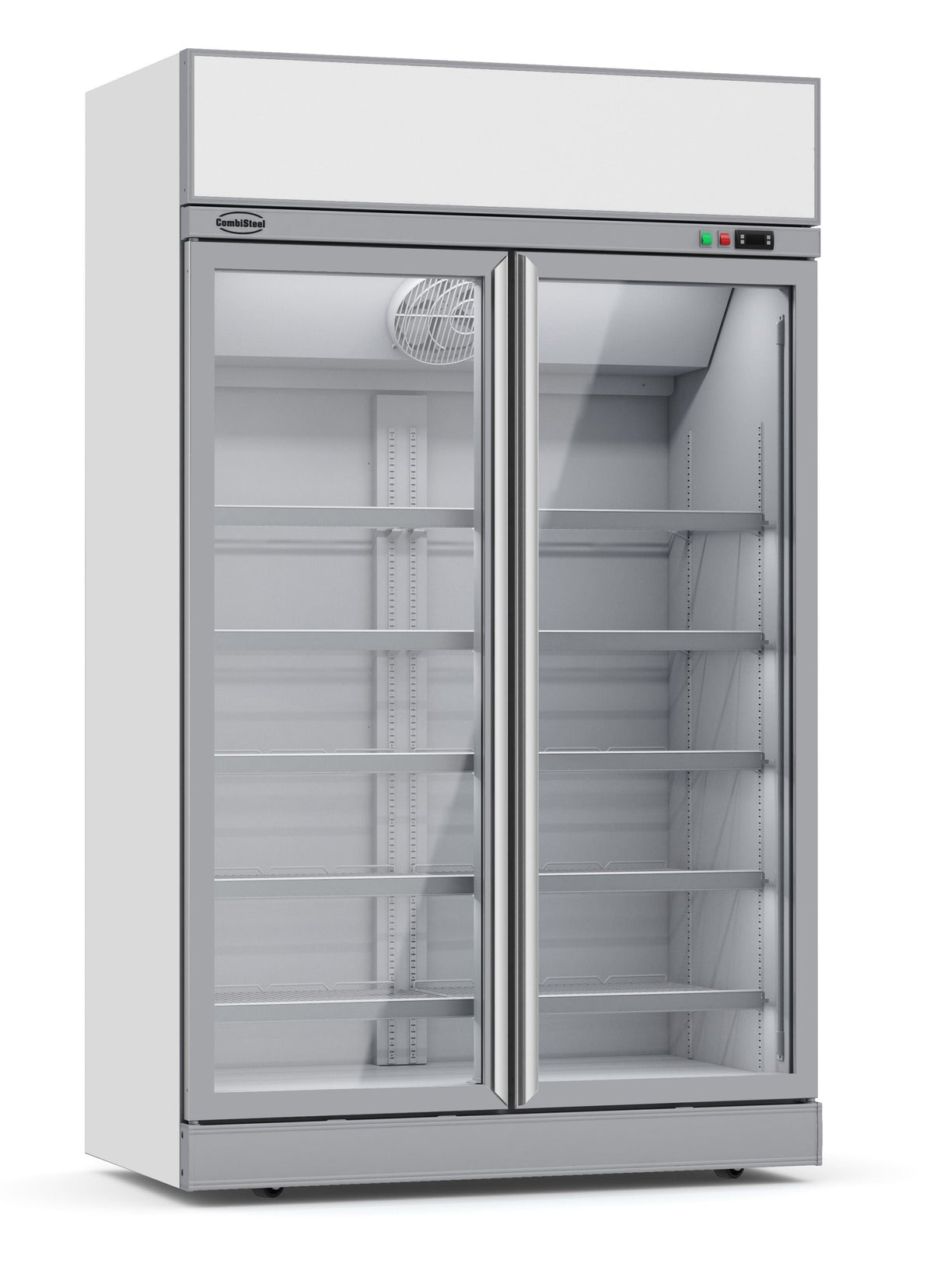 Premium Combisteel 2-Door Glass Refrigerator - Model Ins-1000R - Perfect for Your Business!