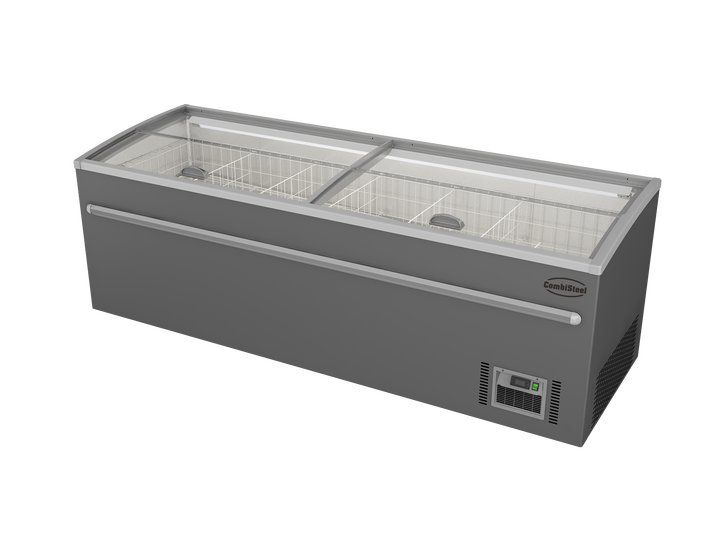 Spacious Combisteel Supermarket Chest Freezer - 2500mm Automatic Defrost - LED Lights - 1040L Capacity - Model 7455.2675