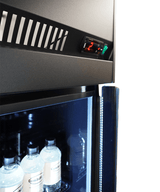 Commercial Catering Equipment - Refrigerator 3 Glass Doors Black Irm 1180 R Bl