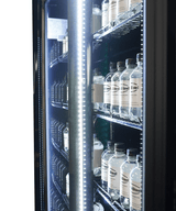 Commercial Catering Equipment - Refrigerator 3 Glass Doors Black Irm 1180 R Bl