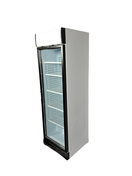 Commercial Refrigerator - 1-Door Glass Refrigerator with Left-Hinge - Model 7464.0088